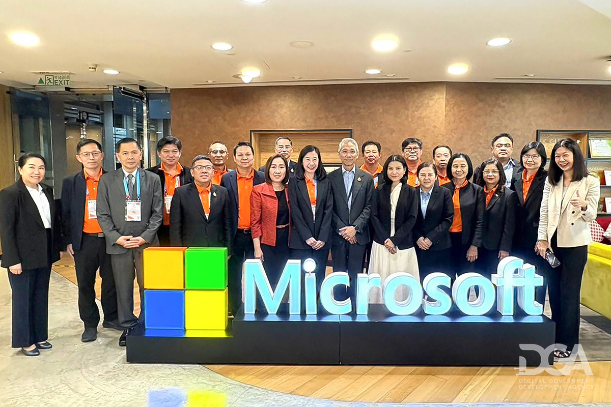 TDGA นำผู้บริหาร e-GEP รุ่นที่ 14 เยี่ยมชมและเรียนรู้จาก Microsoft (Thailand) 